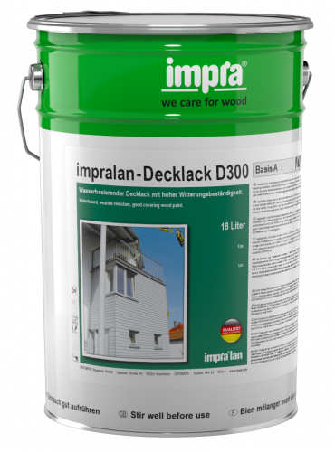 impra®lan-Decklack D300 satynowe wykończenie
